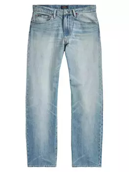 Потертые джинсы с пятью карманами Polo Ralph Lauren, цвет andrews wash