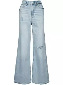 Потертые джинсы с широкими штанинами Tommy Jeans, синий