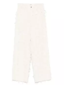 Потертые джинсы Sfr, белый