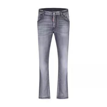 Потертые джинсы скинни Dsquared2, серый