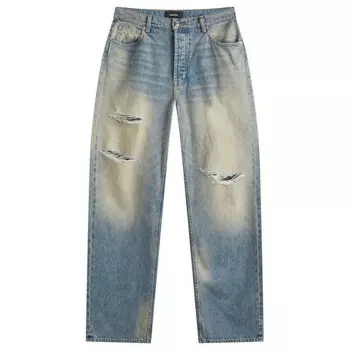 Потертые мешковатые джинсы Nahmias, цвет light wash