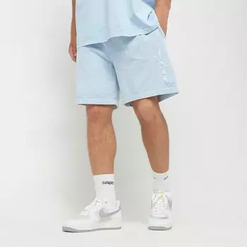 Потертые спортивные шорты с автографом Karl Kani, цвет light blue
