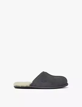 Потертые тапочки UGG, серый
