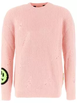Потертый джемпер BARROW, розовый