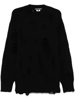 Потертый джемпер Junya Watanabe, черный