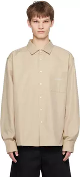 Потоковая рубашка Axel Arigato, бежевый