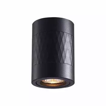 Потолочные точечные светильники Bima Arte Round Black 1Xgu10 Milagro