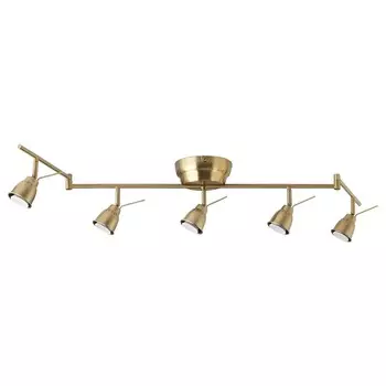 Потолочный рельс 5 точек, латуни, BAROMETER IKEA