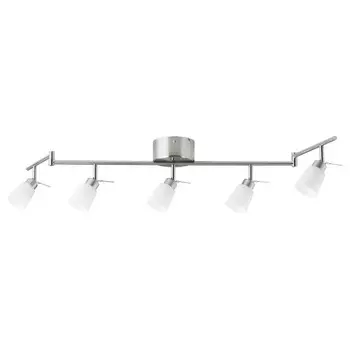 Потолочный софит Ikea Tidig, 5-spots, никелированный