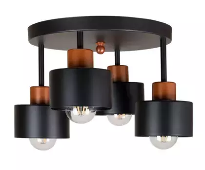 Потолочный светильник Alfalux, черный