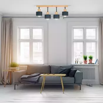 Потолочный светильник Alfalux, серый