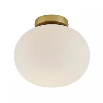 Потолочный светильник Alton 27,5 см стекло белый Nordlux, золото