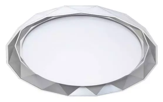 Потолочный светильник Arcadia серо-белый светодиод 48 Вт Д:6,8см Ш:51см В:6,8см 51см с 3-мя уровнями регулировки яркости с помощью настенного выключателя Rabalux