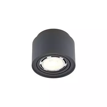 Потолочный светильник Arcchio 'Walisa' черного цвета из алюминия, черный