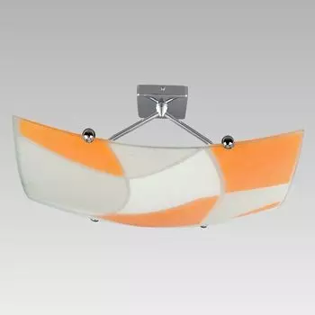 Потолочный светильник ASPIS 2xE27/40Вт, оранжевый Д: 390, Ш: 230, В: 390, с регулировкой яркости Prezent