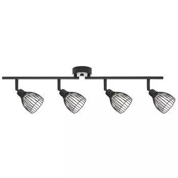 Потолочный светильник Beliani, 8x66x20 см, черный