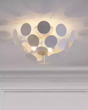 Потолочный светильник Beliani, белый