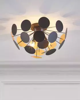 Потолочный светильник Beliani, черный