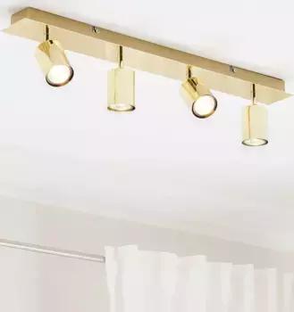 Потолочный светильник Beliani, золотой