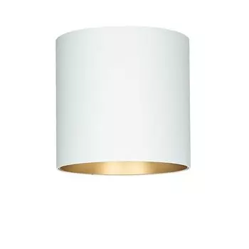 Потолочный светильник белое золото 12,7 см GU10 металлический современный накладной потолочный светильник Licht-Erlebnisse, мультиколор