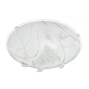 Потолочный светильник Briloner LED потолочный светильник стекло с рисунком, мультиколор