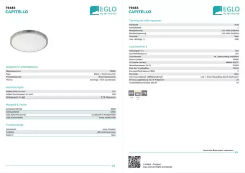 Потолочный светильник Casaya