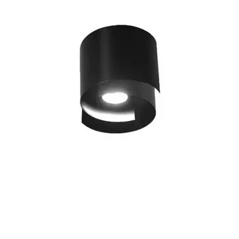 Потолочный светильник черный GU10 современный дизайн 21 см металлический потолочный светильник для гостиной, прихожей Licht-Erlebnisse