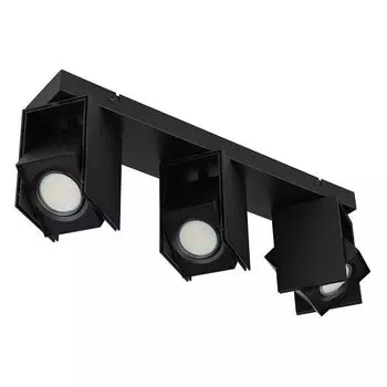 Потолочный светильник, черный, подвижный спот, L 43,4 см etc-shop