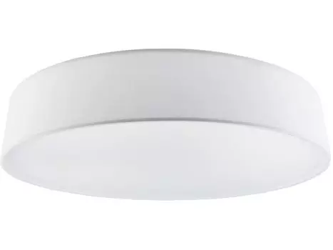 Потолочный светильник ChiliTec с текстильным абажуром белого цвета xH 50x12см, для 4 ламп E27