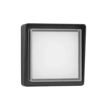 Потолочный светильник click-licht, 7,4x20x7,4 см, антрацит