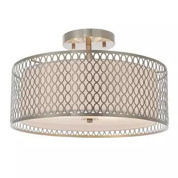 Потолочный светильник Cordero | 3-пламенный | 10 Вт E27 | Металл/текстиль/стекло ENDON