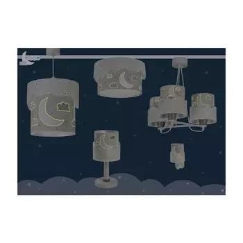Потолочный светильник Dalber 33 см Light Moon Grey - Светится в темноте, серый