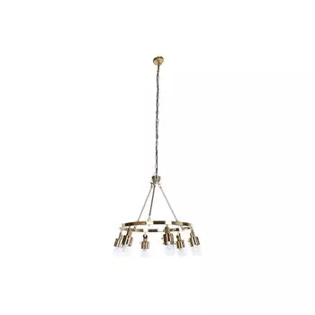 Потолочный светильник DKD Home Decor 66 x 66 x 60 см кристалл золото металл 40 Вт