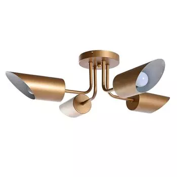 Потолочный светильник DKD Home Decor Gold Metal 50 Вт 70 x 70 x 20 см, золото