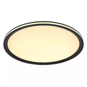 Потолочный светильник для гостиной, круглый светодиодный потолочный светильник для прихожей, 40 см, алюминий 41588D1 Globo Lighting