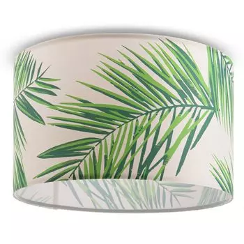 Потолочный светильник для гостиной, обеденный стол, подвесной светильник, цветы, пальмы, украшения E27 Paco Home, белый
