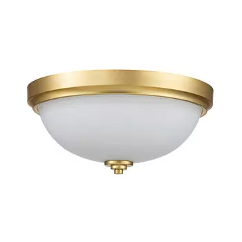 Потолочный светильник для ванной комнаты Elstead Lighting, 33,5x15,6 см, цвет латуни