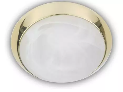 Потолочный светильник для загородного дома, алебастровое стекло, реплика латунного кольца 35см, офисная лампа Niermann Standby