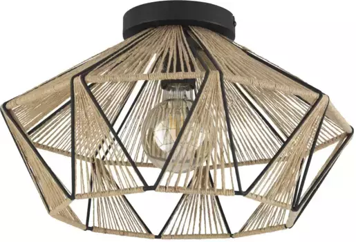 Потолочный светильник EGLO "ADWICKLE" 44,50 см, Высота: 26,00 см., черный