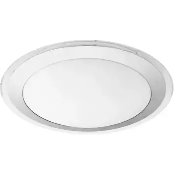 Потолочный светильник EGLO «COMPETA 1», 1 лампочка, источник света Светодиодная панель | Светодиодный встроенный потолочный светильник, цвет wei/silberfarben/transparent