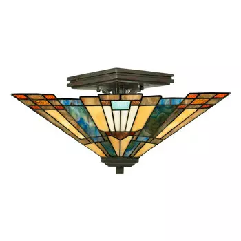 Потолочный светильник Elstead Lighting, 35,6x20,3 см, цвет Bronzefarben
