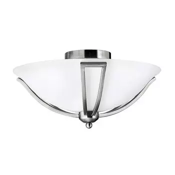 Потолочный светильник Elstead Lighting, 42,5x20,3 см, никельной