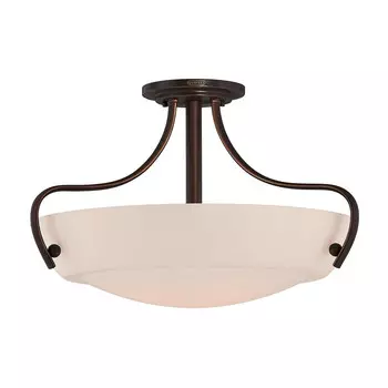 Потолочный светильник Elstead Lighting, 45,7x30,5 см, цвет темно-коричневый/бронзовый