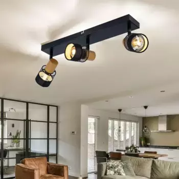 Потолочный светильник Etc-shop, черный