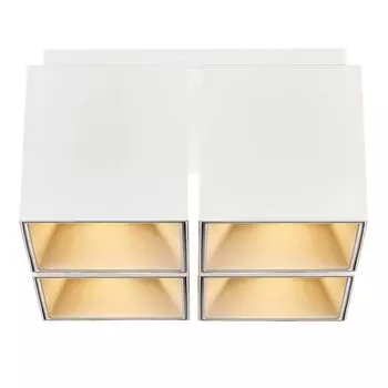 Потолочный светильник Ethan накладной, 4 предмета 21,6 x 21,6 см белый матовый Nordlux