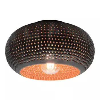 Потолочный светильник famlights, 17,5x17,5x20 см, красновато-коричневый/бронзовый