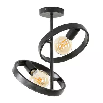 Потолочный светильник famlights, 2,6x4,2x3,7 см, черный