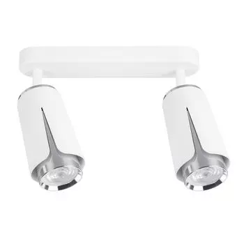 Потолочный светильник Flower White Chrome Spot 2Xgu10 Milagro