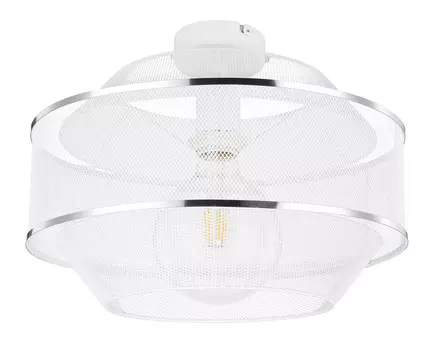 Потолочный светильник Globo, 35x26 см, белый/хром