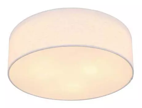 Потолочный светильник Globo, 40x12 см, белый/бежевый